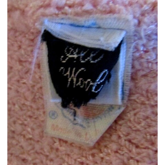 Vintage 60s Pink Wool Knit Cardigan Jacket Union Made USA Womens S/M - Picture 6 of 7